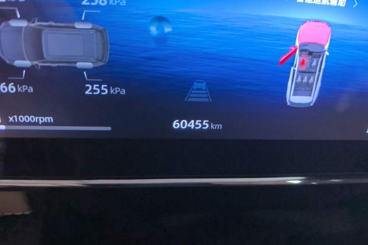 Used Geely Auto FX11 2023 2.0TD DCT Prestige Edition Odometer Close Up
