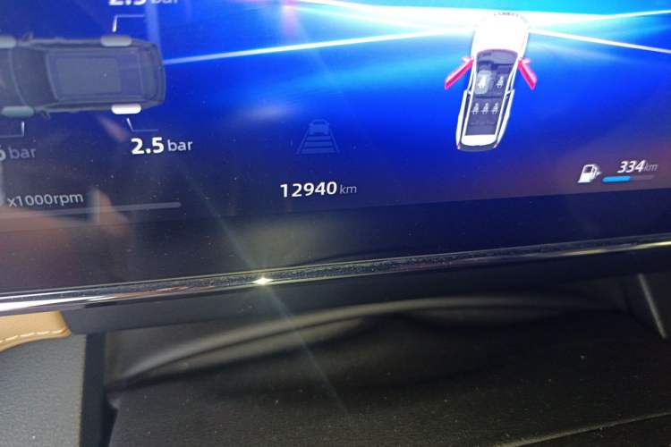 Used Geely Auto FX11 2023 1.5TD DCT Prestige Edition Odometer Close Up