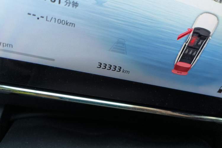 Used Geely Auto FX11 2023 1.5TD DCT Prestige Edition Odometer Close Up