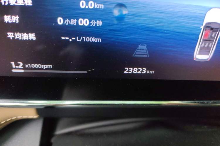 Used Geely Auto FX11 2023 1.5TD DCT Prestige Edition Odometer Close Up