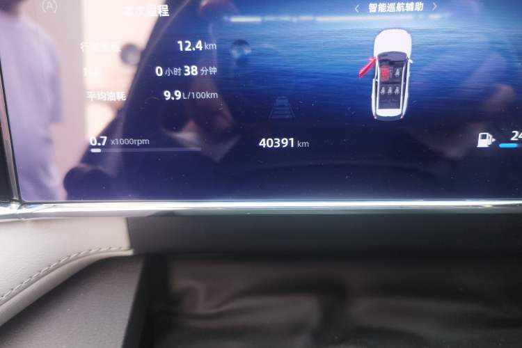 Used Geely Auto FX11 2023 1.5TD DCT Glory Edition Odometer Close Up