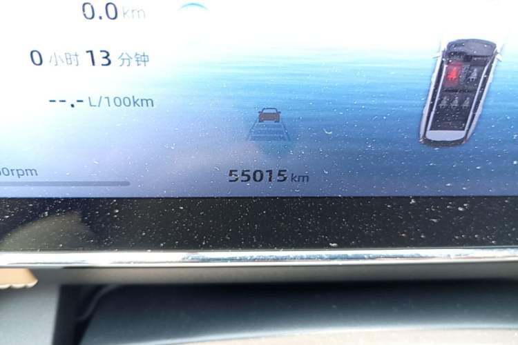 Used Geely Auto FX11 2023 1.5TD DCT Prestige Edition Odometer Close Up