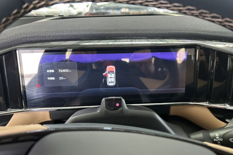 Used Geely Auto FX11 2023 2.0TD DCT Flagship Version Odometer Close Up