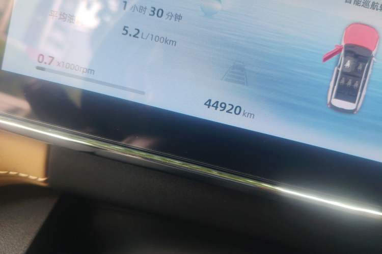 Used Geely Auto FX11 2023 1.5TD DCT Prestige Edition Odometer Close Up