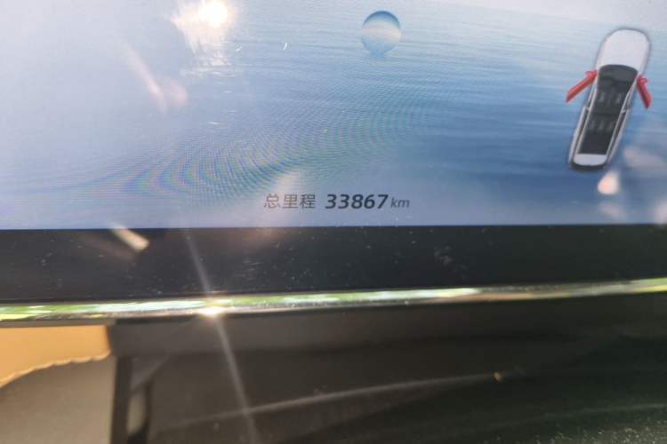 Used Geely Auto FX11 2023 2.0TD DCT Prestige Edition Odometer Close Up
