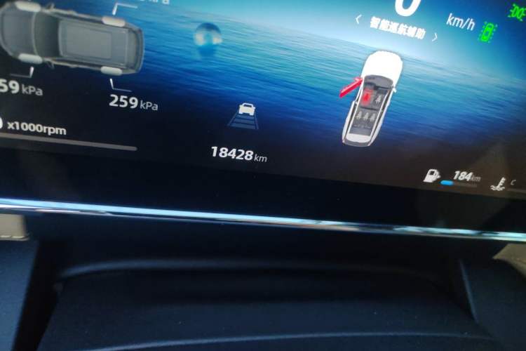 Used Geely Auto FX11 2023 1.5TD DCT Prestige Edition Odometer Close Up