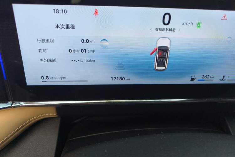 Used Geely Auto FX11 2023 1.5TD DCT Prestige Edition Odometer Close Up