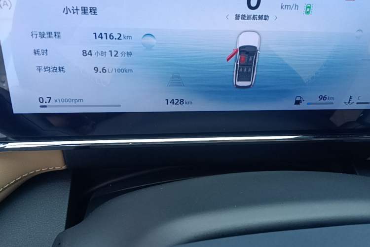 Used Geely Auto FX11 2023 1.5TD DCT Prestige Edition Odometer Close Up