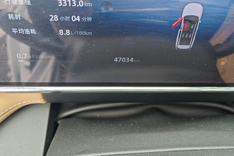 Used Geely Auto FX11 2023 1.5TD DCT Prestige Edition Odometer Close Up
