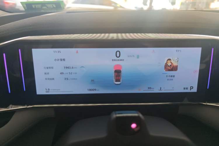 Used Geely Auto FX11 2024 1.5TD DCT Flagship Edition Instrument Cluster