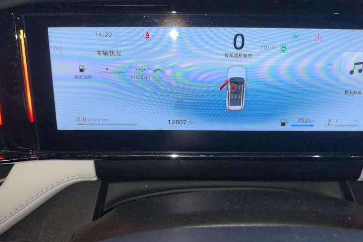 Used Geely Auto FX11 2024 1.5TD DCT Prestige Edition Odometer Close Up