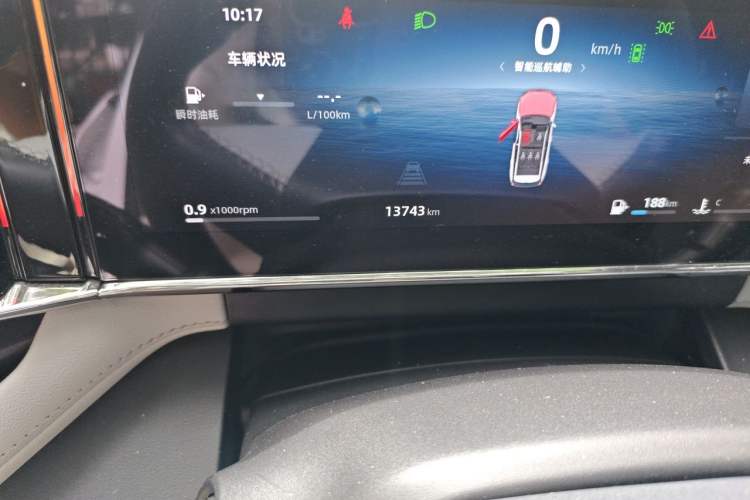 Used Geely Auto FX11 2024 1.5TD DCT Prestige Edition Odometer Close Up