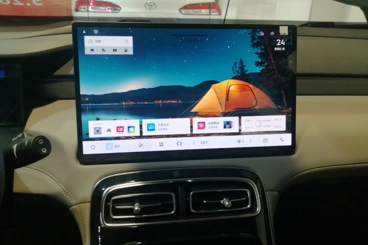 Used Geely Auto FX11 2025 4th Generation 1.5TD DCT – The Start Audio And AC Panel