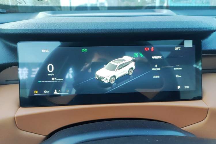 Used Geely Auto FX11 2025 4th Generation 1.5TD DCT - Shanhe Instrument Cluster