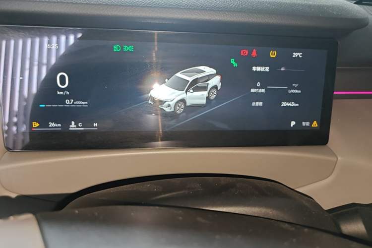 Used Geely Auto FX11 2025 4th Generation 1.5TD DCT - Shanhe Instrument Cluster