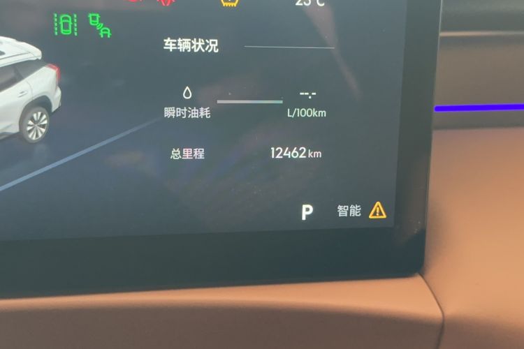 Used Geely Auto FX11 2025 4th Generation 1.5TD DCT Jinxiu Odometer Close Up
