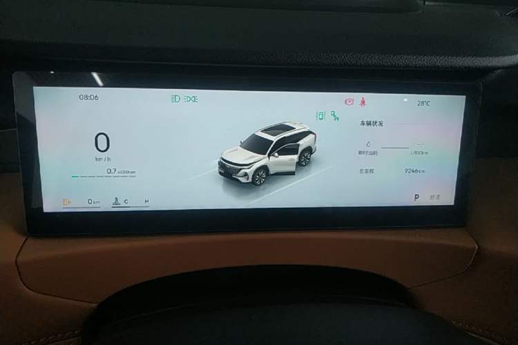 Used Geely Auto FX11 2025 4th Generation 1.5TD DCT Jinxiu Instrument Cluster