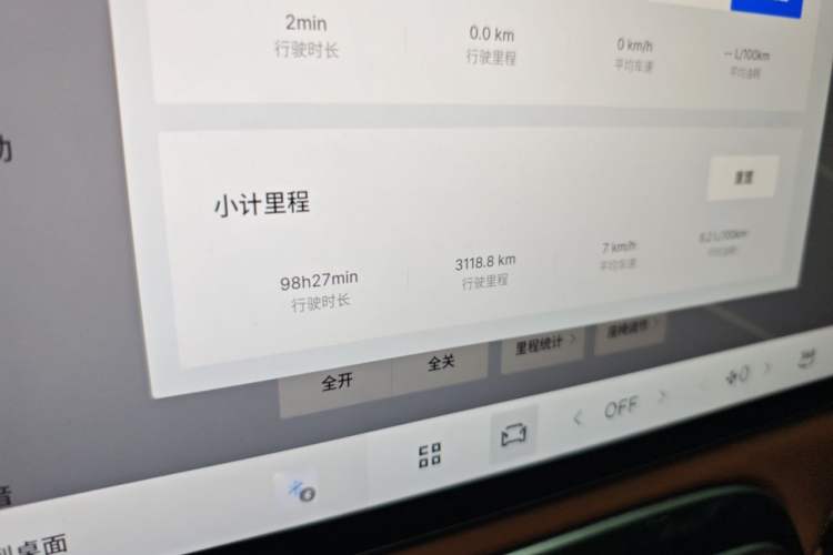 Used Geely Auto FX11 2025 4th Generation 1.5TD DCT Jinxiu Odometer Close Up