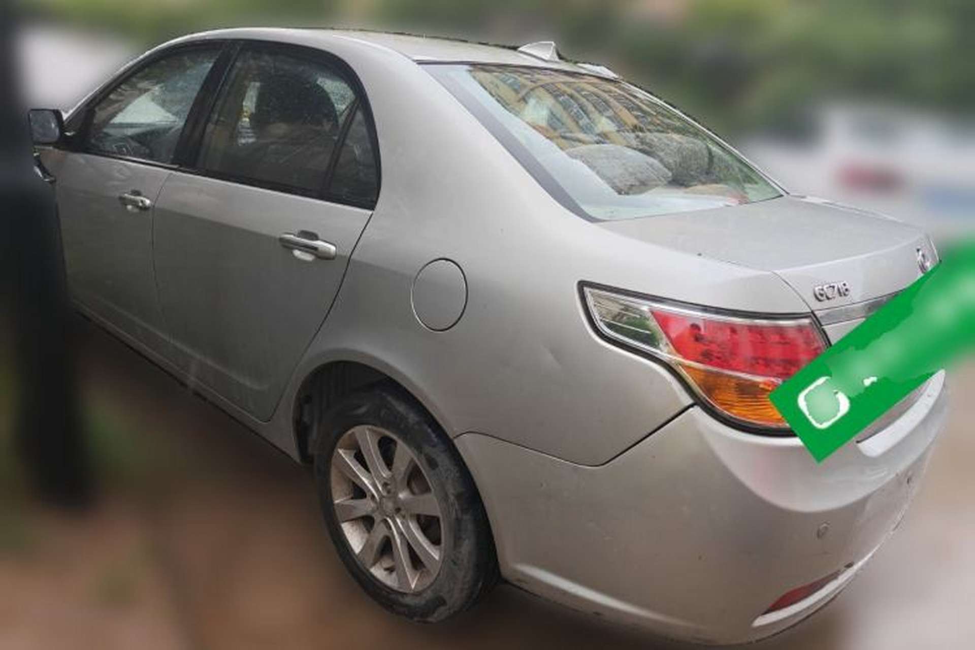 Used Geely Auto GC7 2012 1.8L Automatic Elite Edition Rear Left 45 Deg
