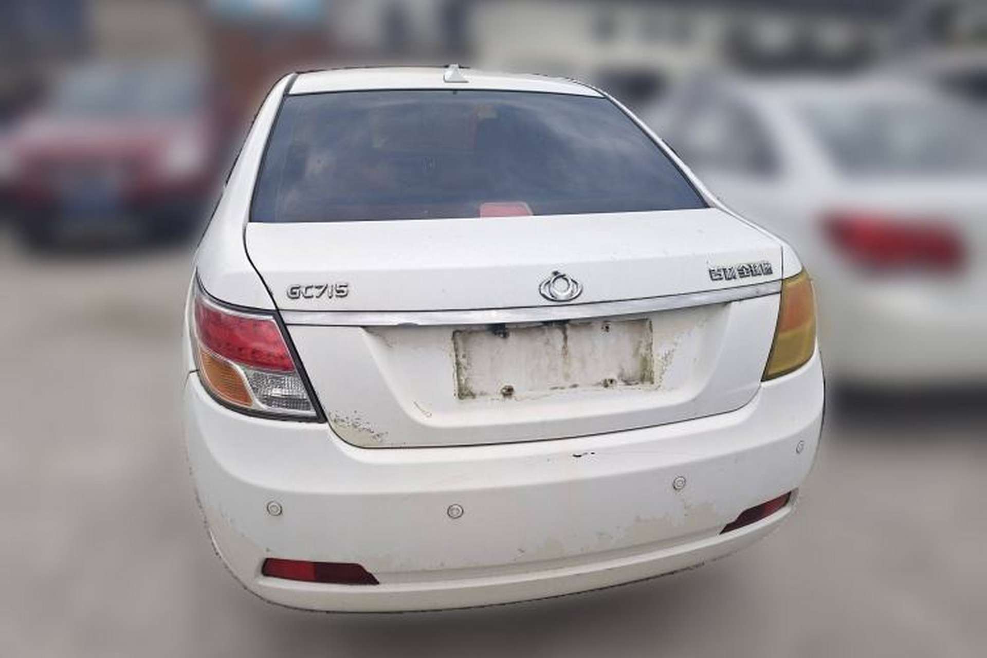 Used Geely Auto GC7 2012 1.5L Manual Standard Edition Rear