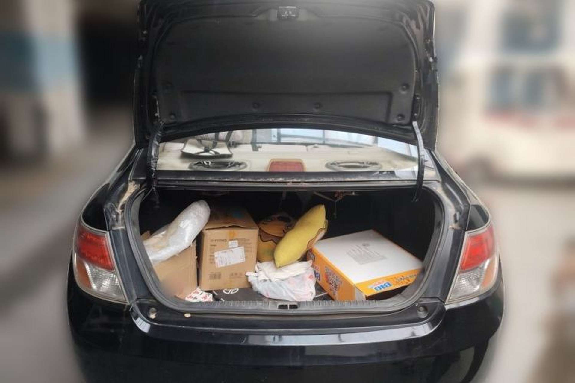 Used Geely Auto GC7 2013 1.5L Manual Comfort Model Trunk
