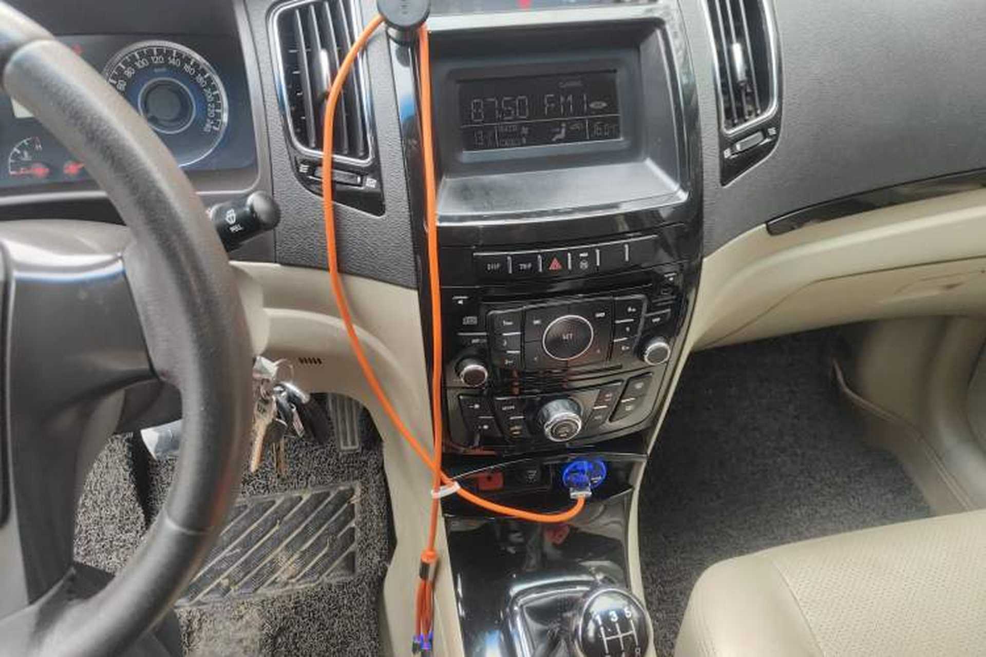 Used Geely Auto GC7 2013 1.5L Manual Luxury Model Audio And AC Panel