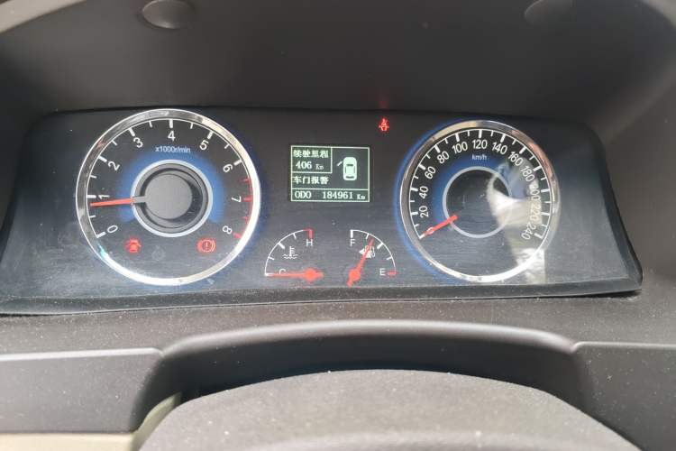 Used Geely Auto GC7 2013 1.5L Manual Luxury Model Odometer Close Up