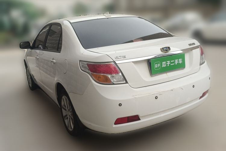 Used Geely Auto GC7 2013 1.5L Manual Luxury Model Rear Left 45 Deg