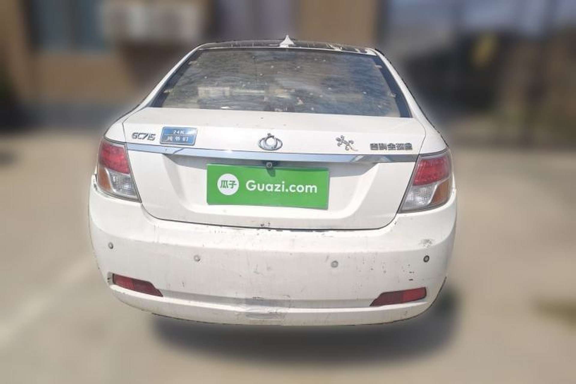 Used Geely Auto GC7 2013 1.5L Manual Luxury Model Rear