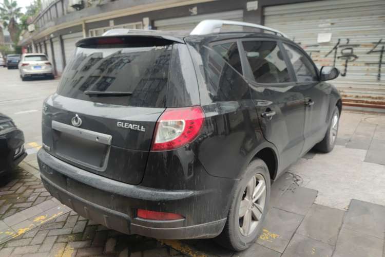 Used Geely Auto GX7 2012 1.8L Manual Executive Edition Rear Right 45 Deg