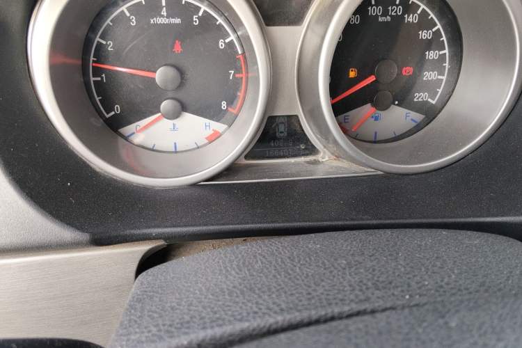 Used Geely Auto GX7  Odometer Close Up