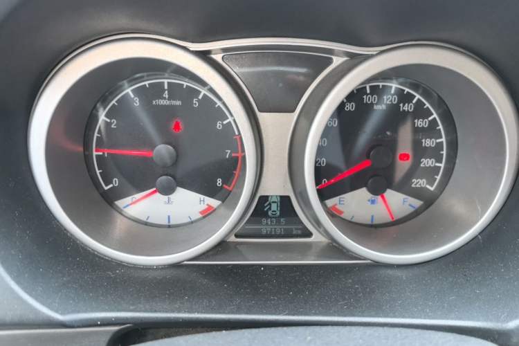 Used Geely Auto GX7 2012 2.0L Manual Comfort Version Instrument Cluster