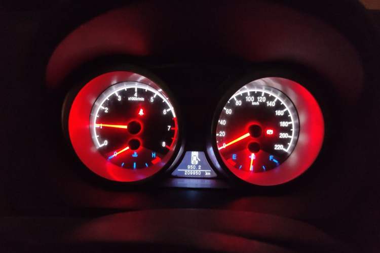 Used Geely Auto GX7 2012 1.8L Manual Elite Model Instrument Cluster