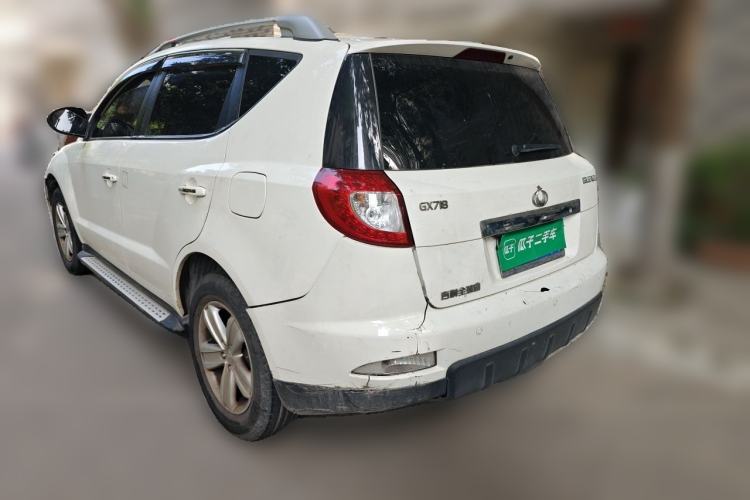 Used Geely Auto GX7 2012 1.8L Manual Executive Edition Rear Left 45 Deg