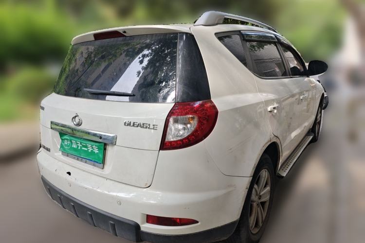 Used Geely Auto GX7 2012 1.8L Manual Executive Edition Rear Right 45 Deg