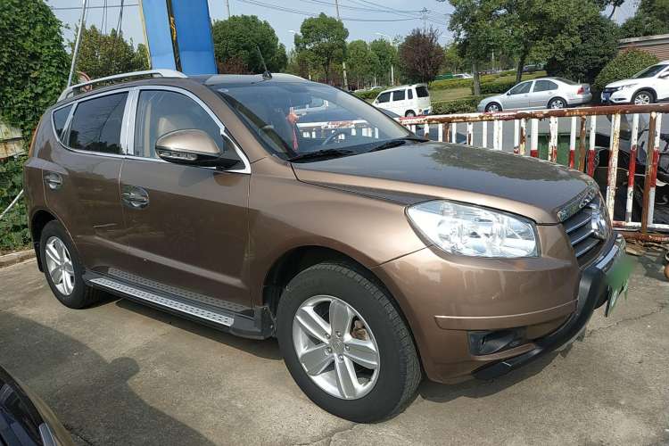 Used Geely Auto GX7 2012 1.8L Manual Elite Model Right Side