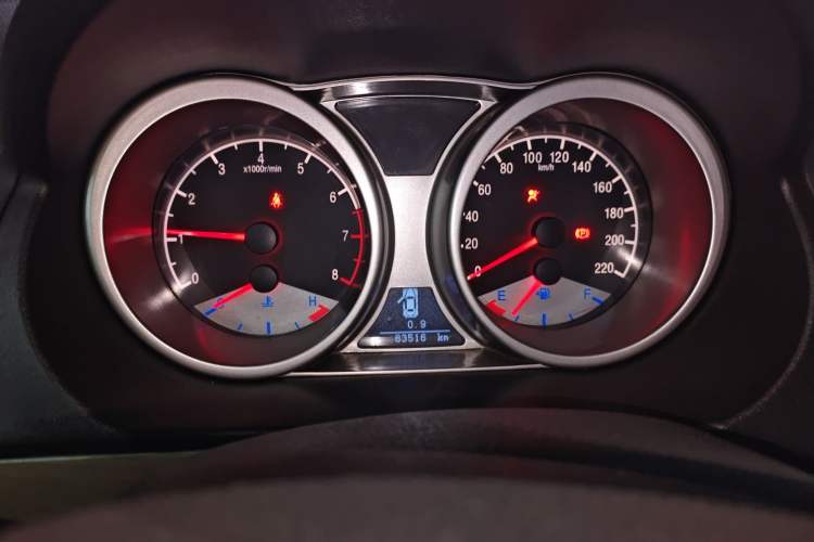 Used Geely Auto GX7 2013 2.0L Automatic Prestige Edition Instrument Cluster