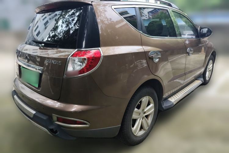 Used Geely Auto GX7 2013 2.0L Manual Entry-Level Trim Rear Right 45 Deg
