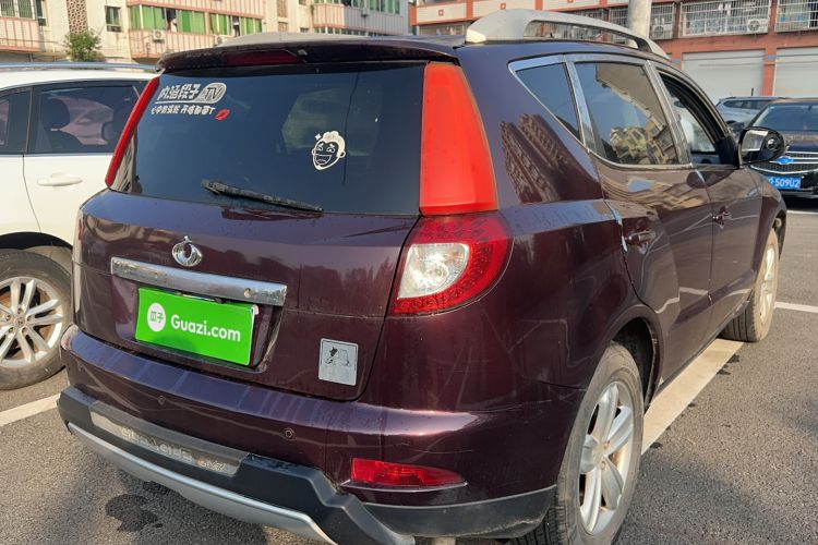Used Geely Auto GX7 2013 1.8L Manual Elite Model Rear Right 45 Deg