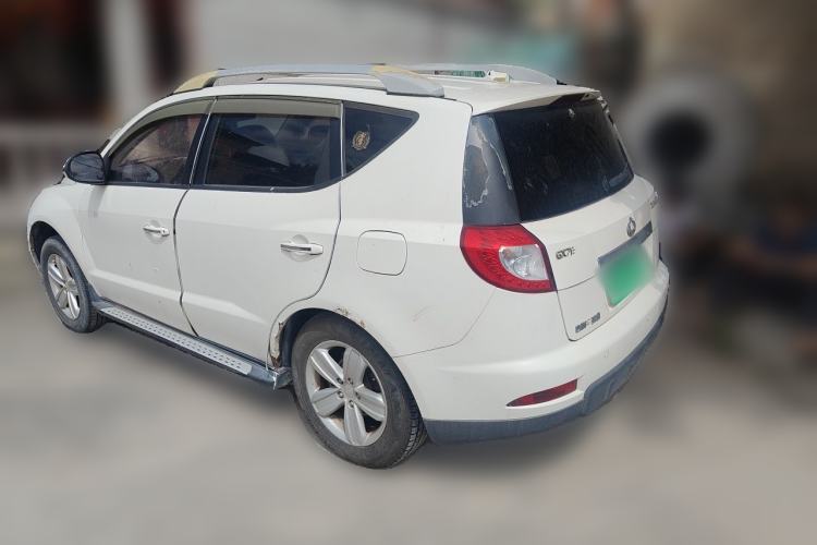 Used Geely Auto GX7 2013 1.8L Manual Elite Model Rear Left 45 Deg