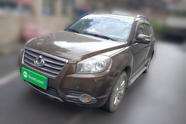 Used Geely Auto GX7 2014 1.8L Manual Value Edition