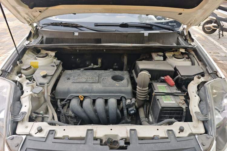 Used Geely Auto GX7 2014 1.8L Manual Value-Added Sunroof Edition Engine Bay