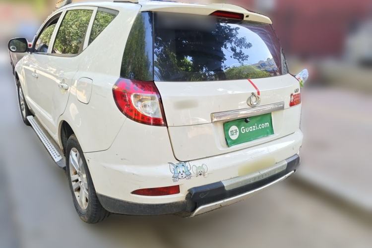 Used Geely Auto GX7 2014 1.8L Manual Luxury Model Rear Left 45 Deg