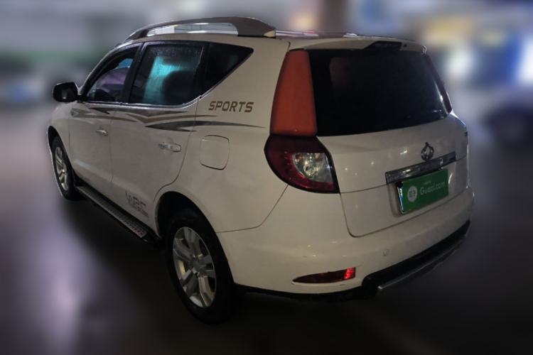 Used Geely Auto GX7 2014 1.8L Manual Entry-Level Model Rear Left 45 Deg