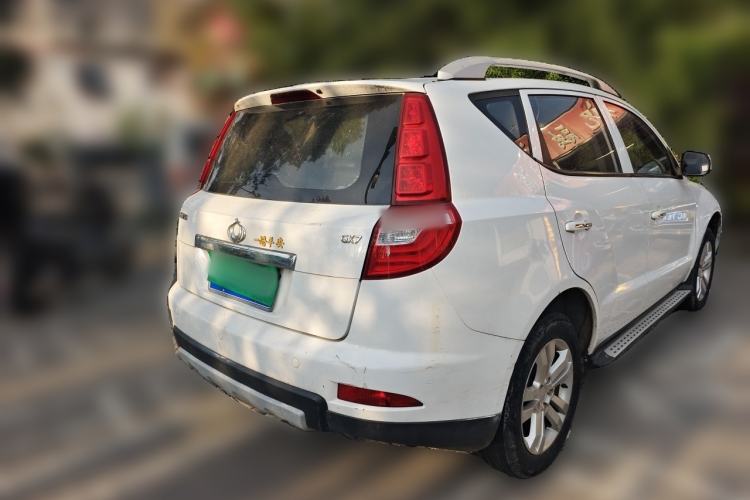 Used Geely Auto GX7 2014 1.8L Manual Value-Added Sunroof Edition Rear Right 45 Deg