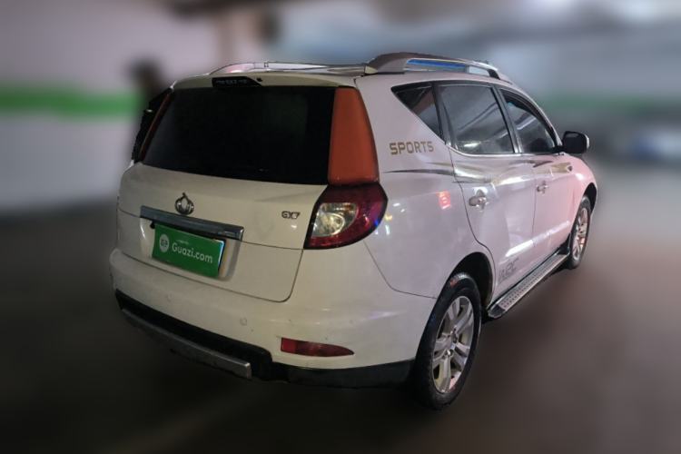 Used Geely Auto GX7 2014 1.8L Manual Entry-Level Model Rear Right 45 Deg