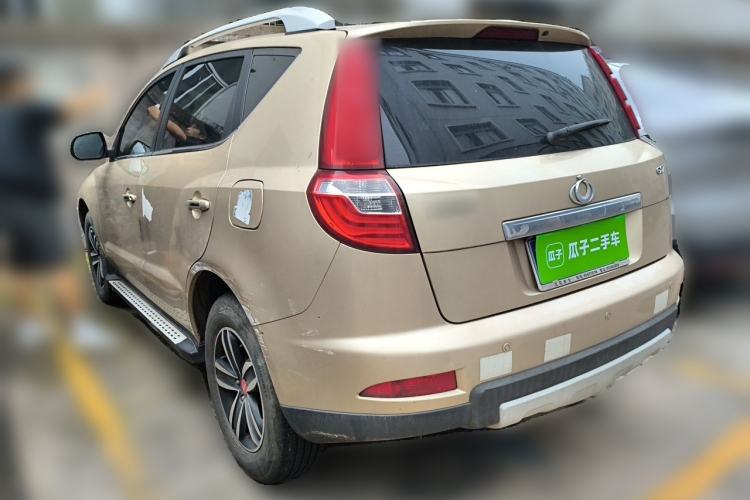 Used Geely Auto GX7 2014 2.0L Automatic Prestige Version China V Standard Rear Left 45 Deg