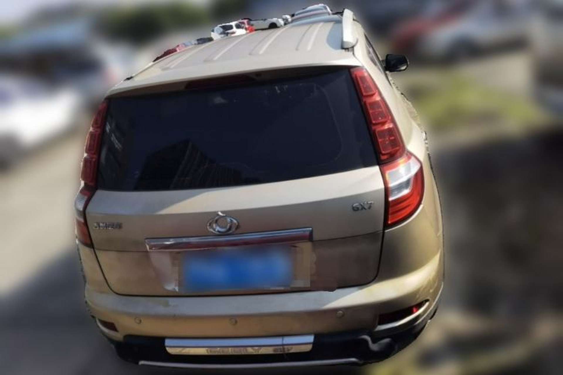 Used Geely Auto GX7 2014 2.0L Automatic Value Edition Rear