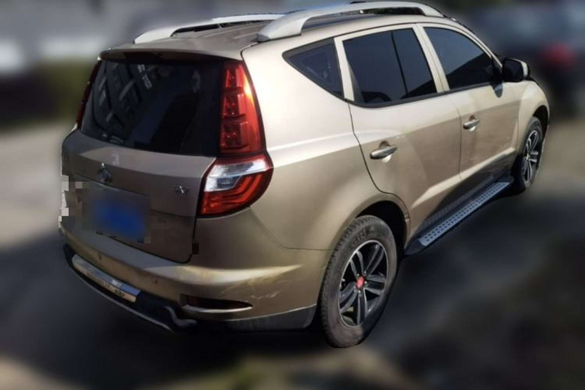 Used Geely Auto GX7 2014 2.0L Automatic Value Edition Rear Right 45 Deg
