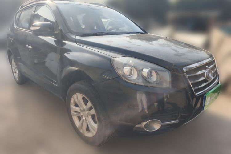 Used Geely Auto GX7 2015 Classic Edition 1.8L Manual Elite Model China IV Front Right 45 Deg